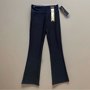 NWT Angel Cult Women's Black High Waisted Pull-On Stretch Flare Dress Pants | M